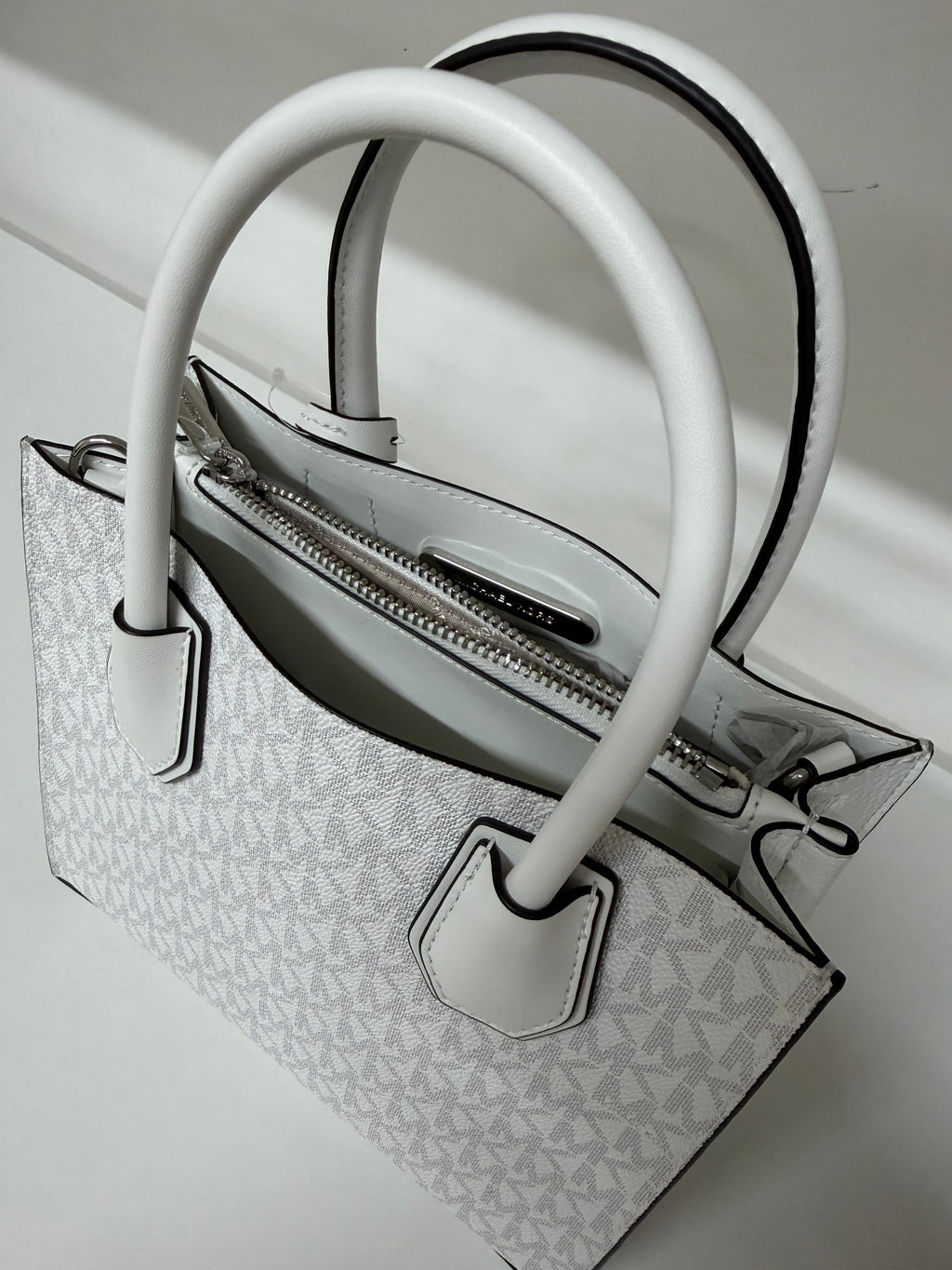 Michael Kors mercer monogram bianco