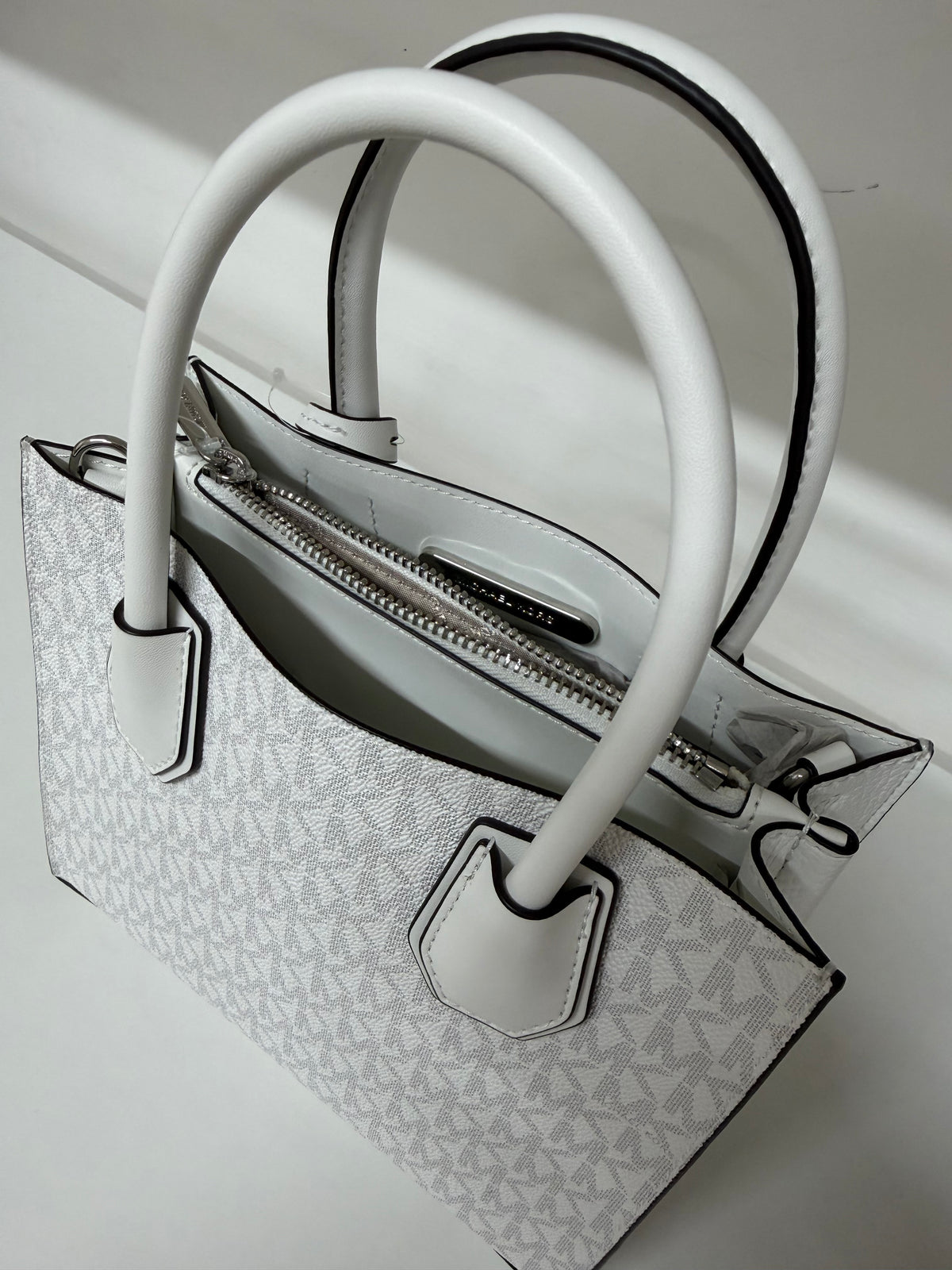 Michael Kors mercer monogram bianco