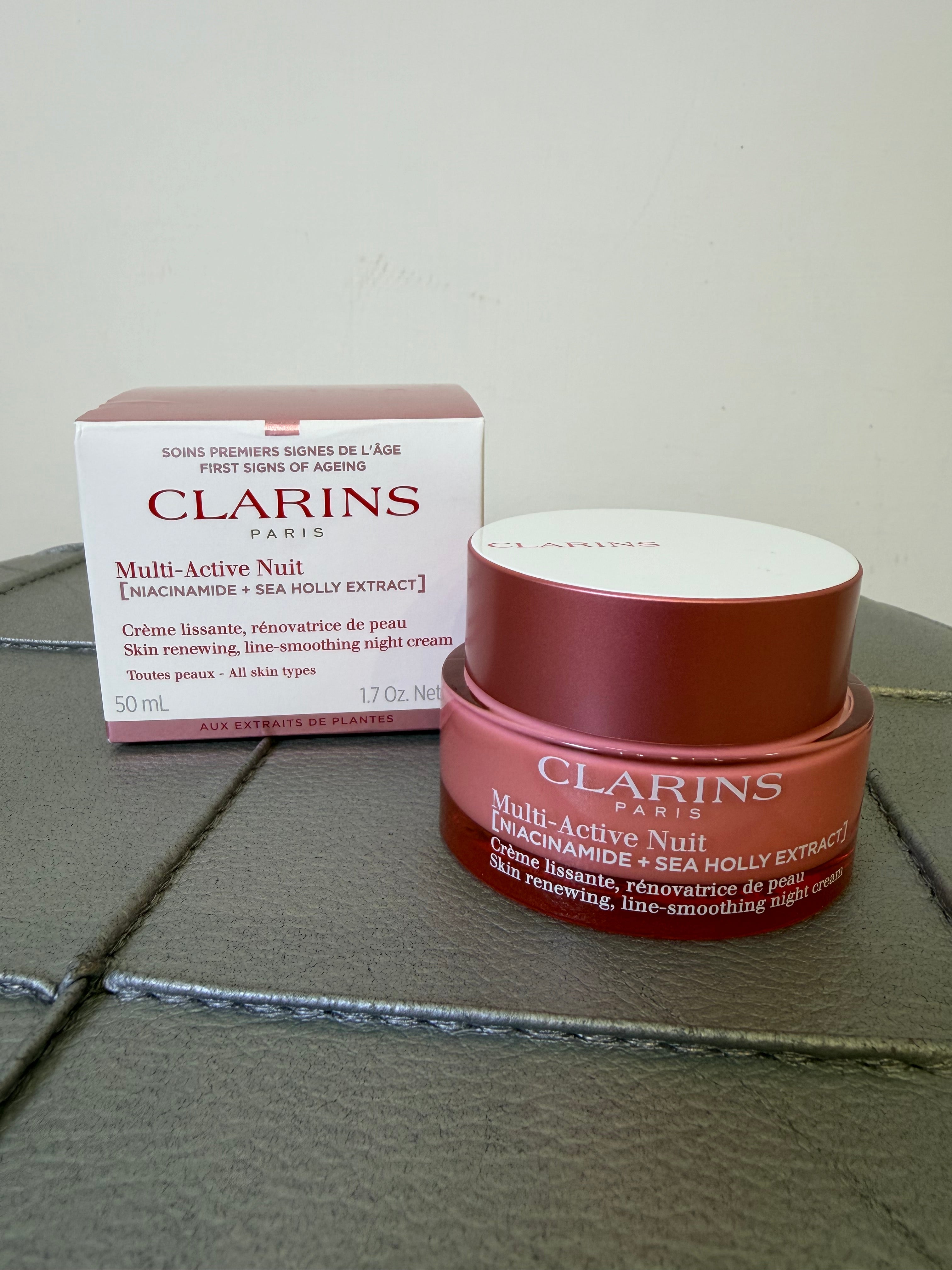 CLARINS Multi-Active - Crema Notte per Tutti i Tipi di Pelle