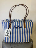 Saint Barth city bag stripes media