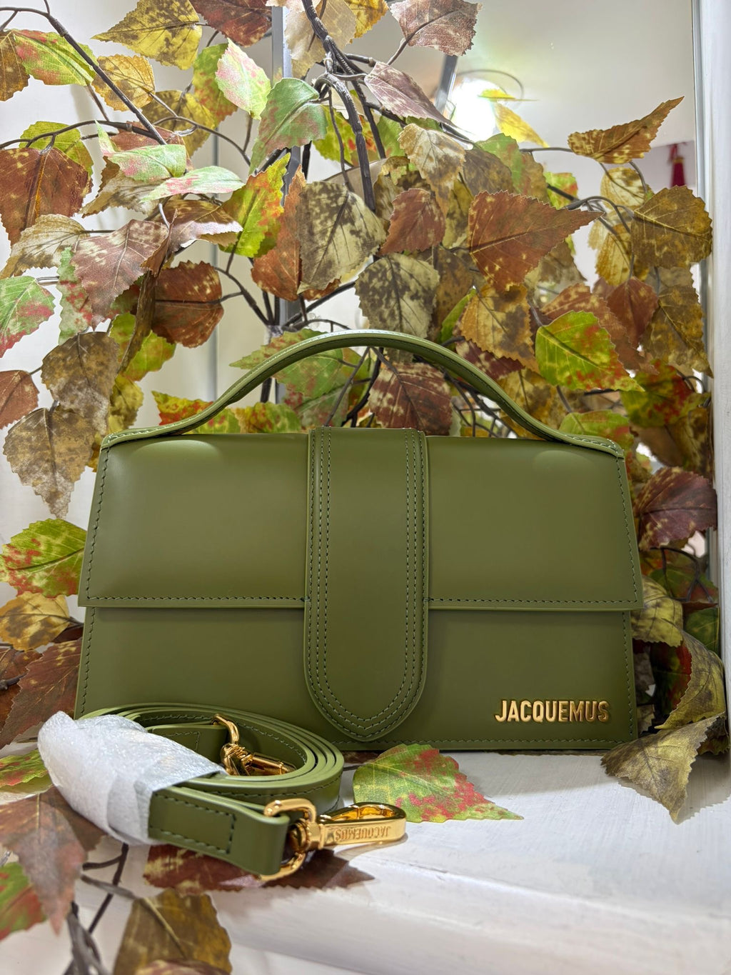 Jacquemus Grand bambino verde oliva