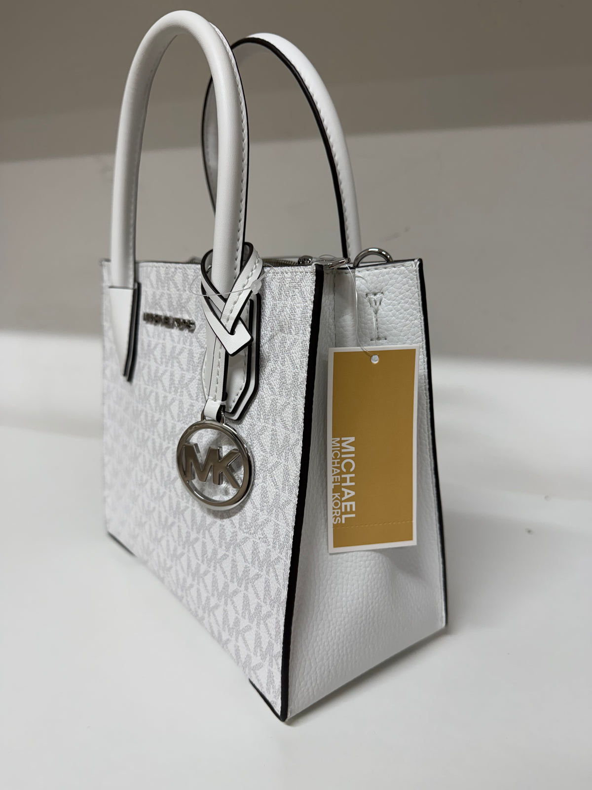 Michael Kors mercer monogram bianco