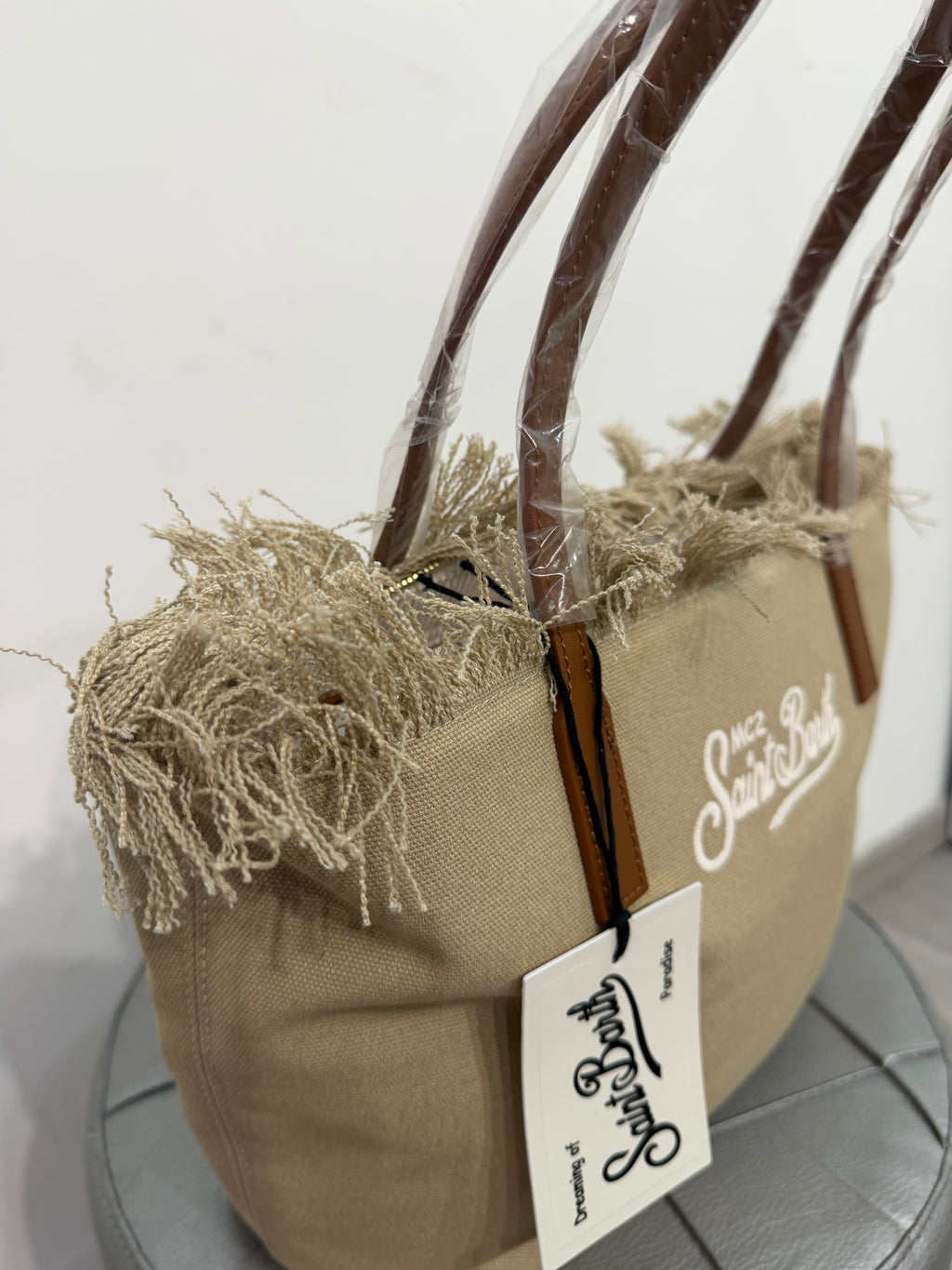 Saint Barth city big canvas fringe media