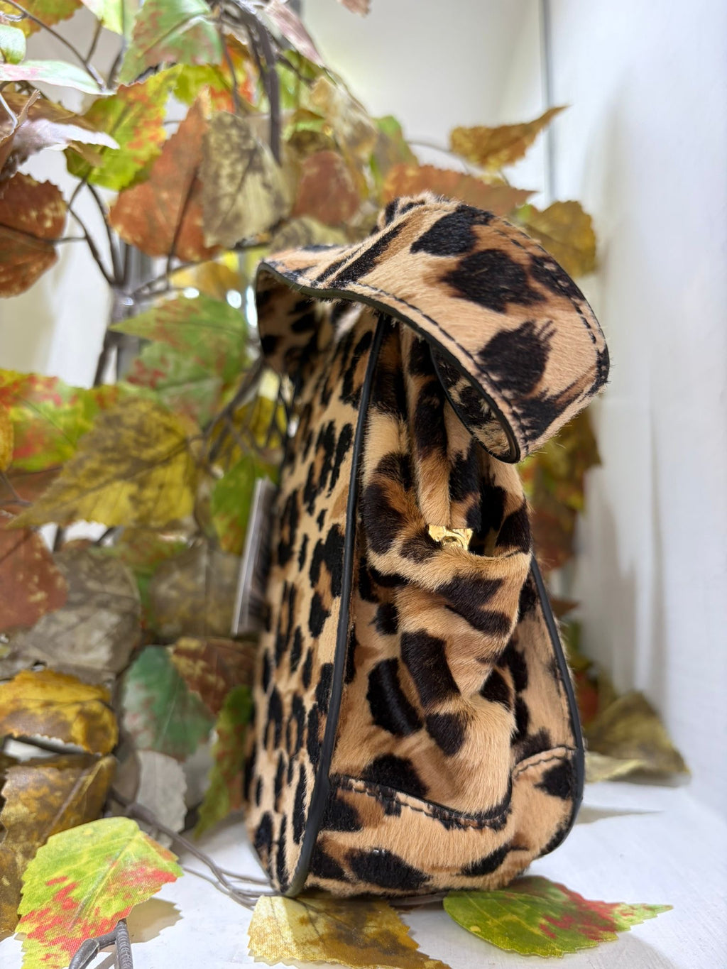 Borsa Moschino couture cavallino