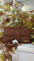 Jacquemus Grand bambino cuoio