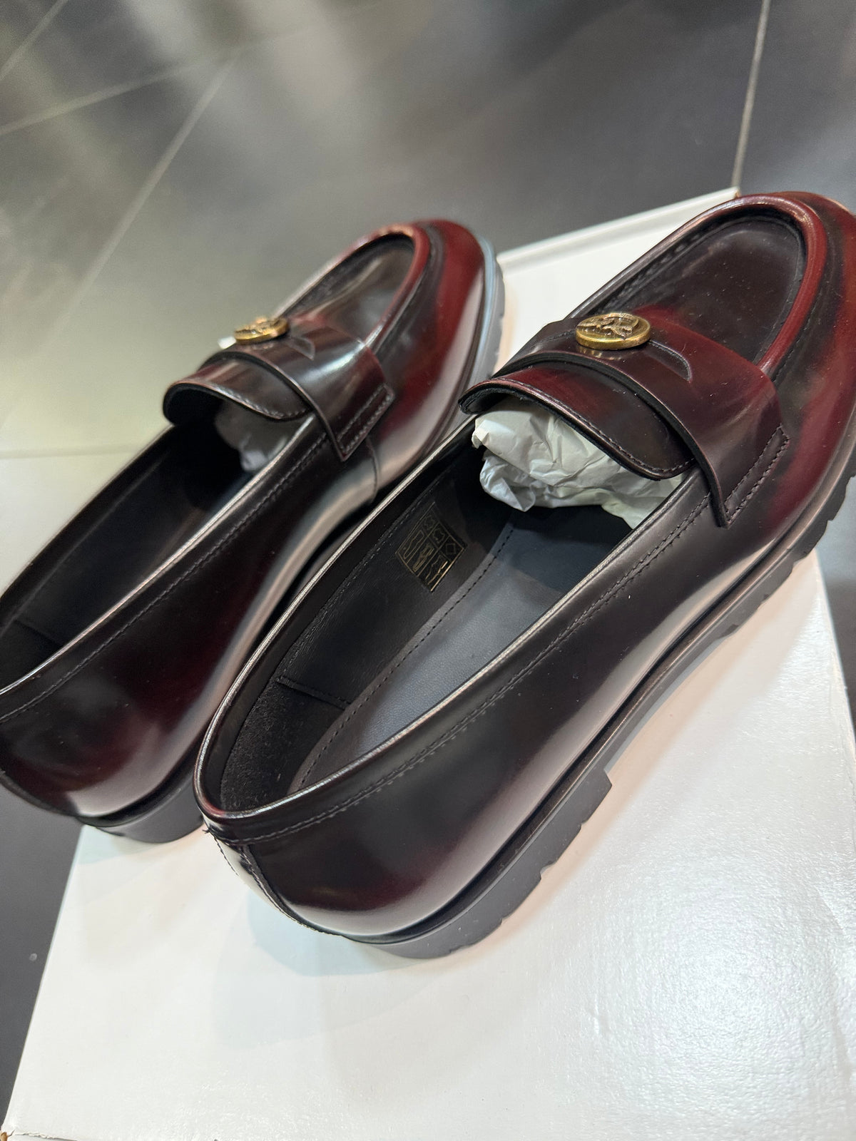 Pinko Nora bordeaux mocassino