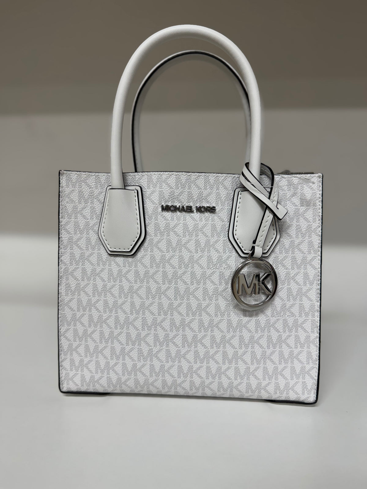 Michael Kors mercer monogram bianco