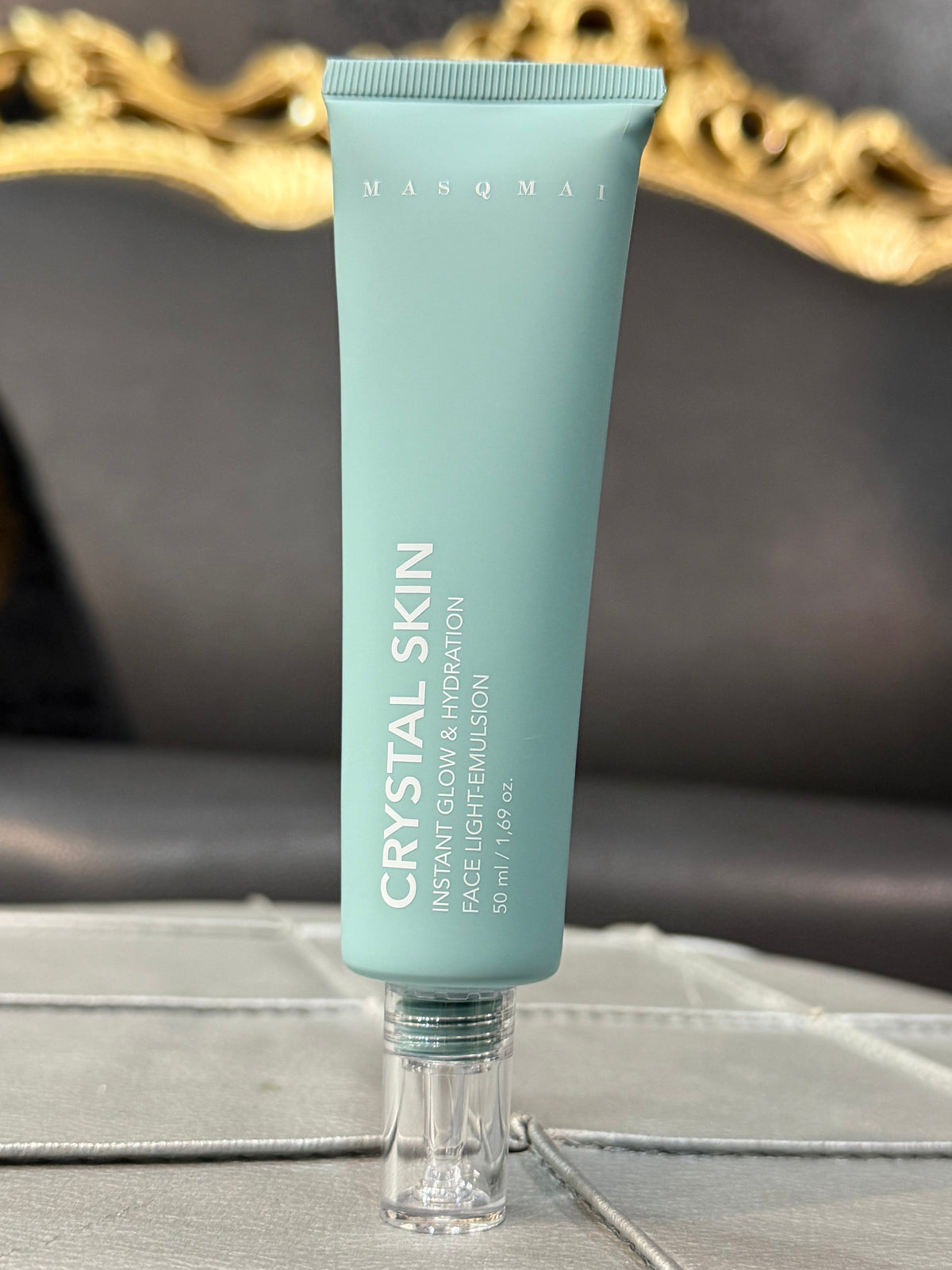 Masqmai crystal skin emulsione viso illuminante e idratante istantanea