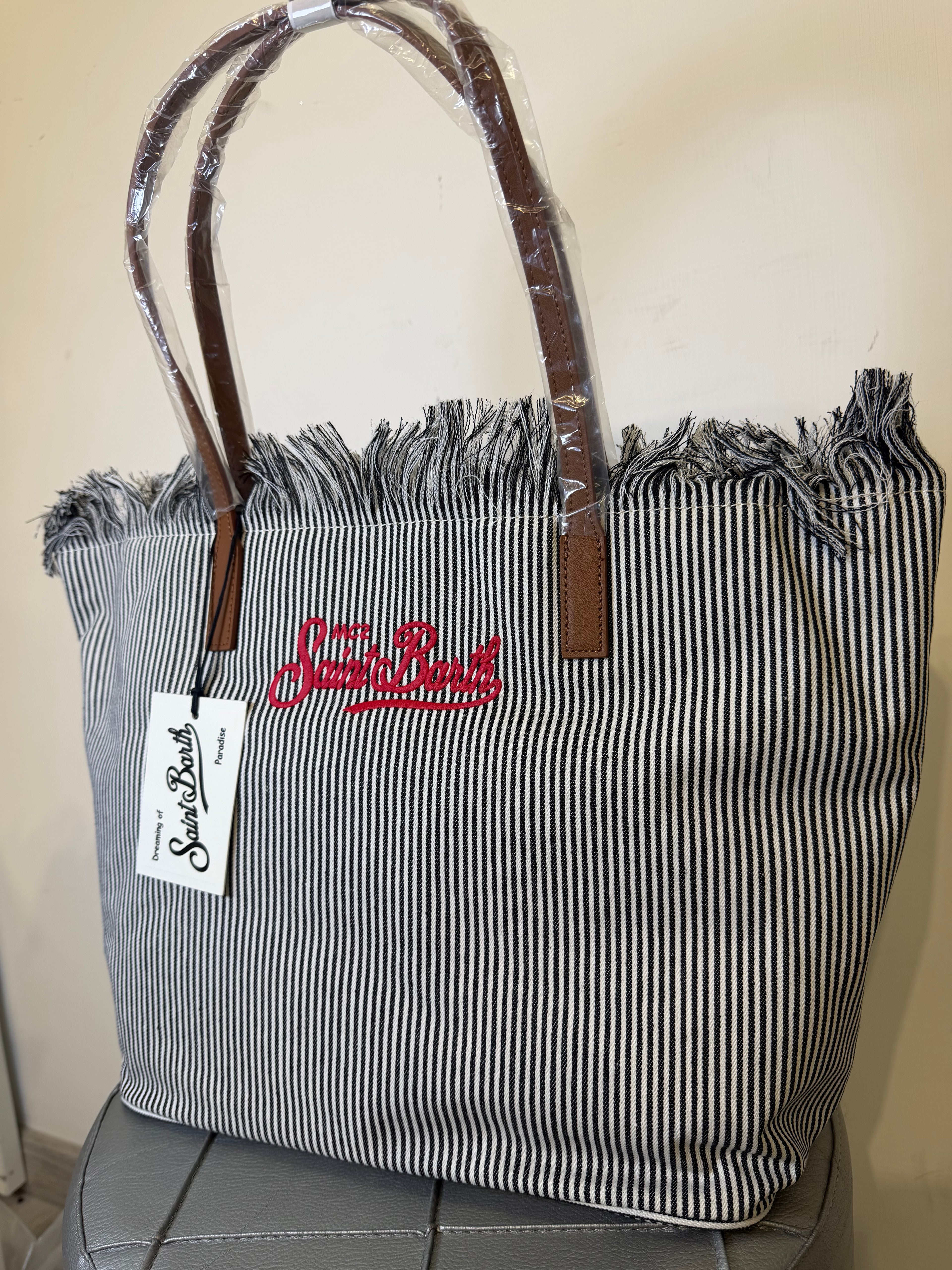 Saint Barth city bag fringe micro riga regular
