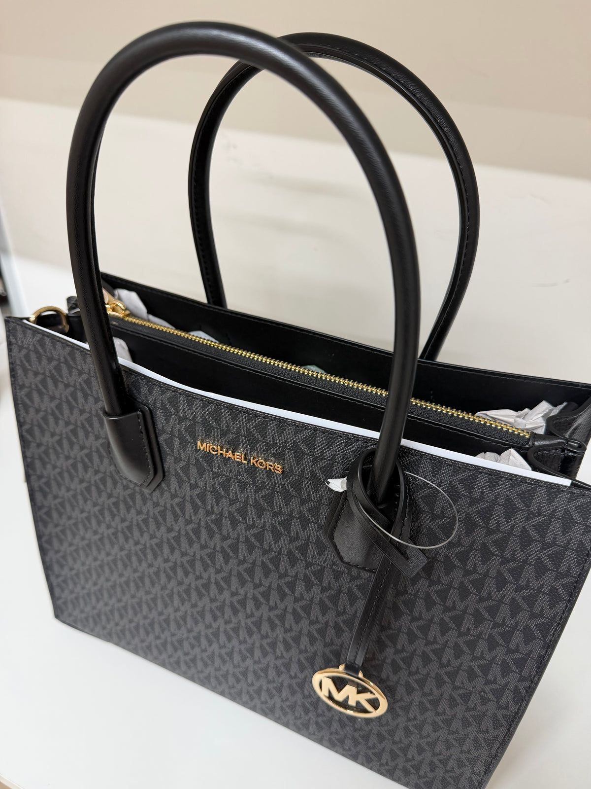 Michael Kors mercer tote bag monogram