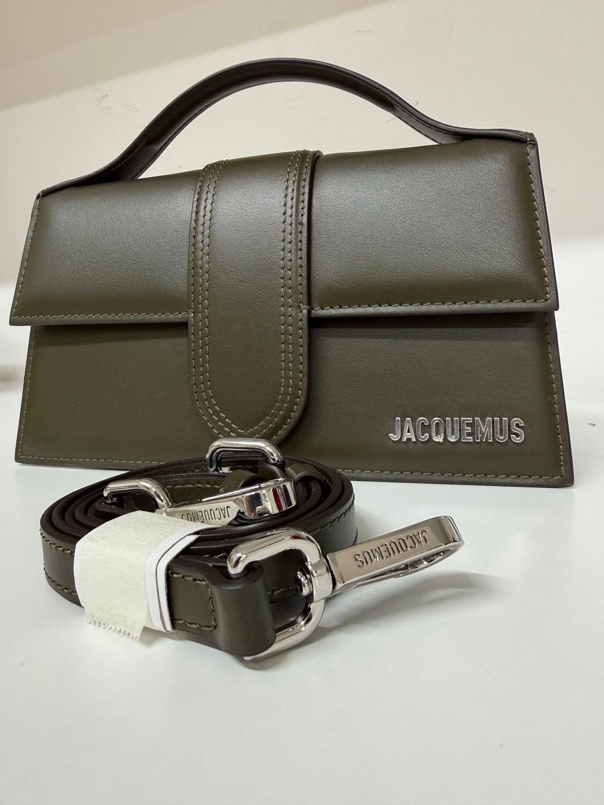 Jacquemus la Grand bambino verde scuro
