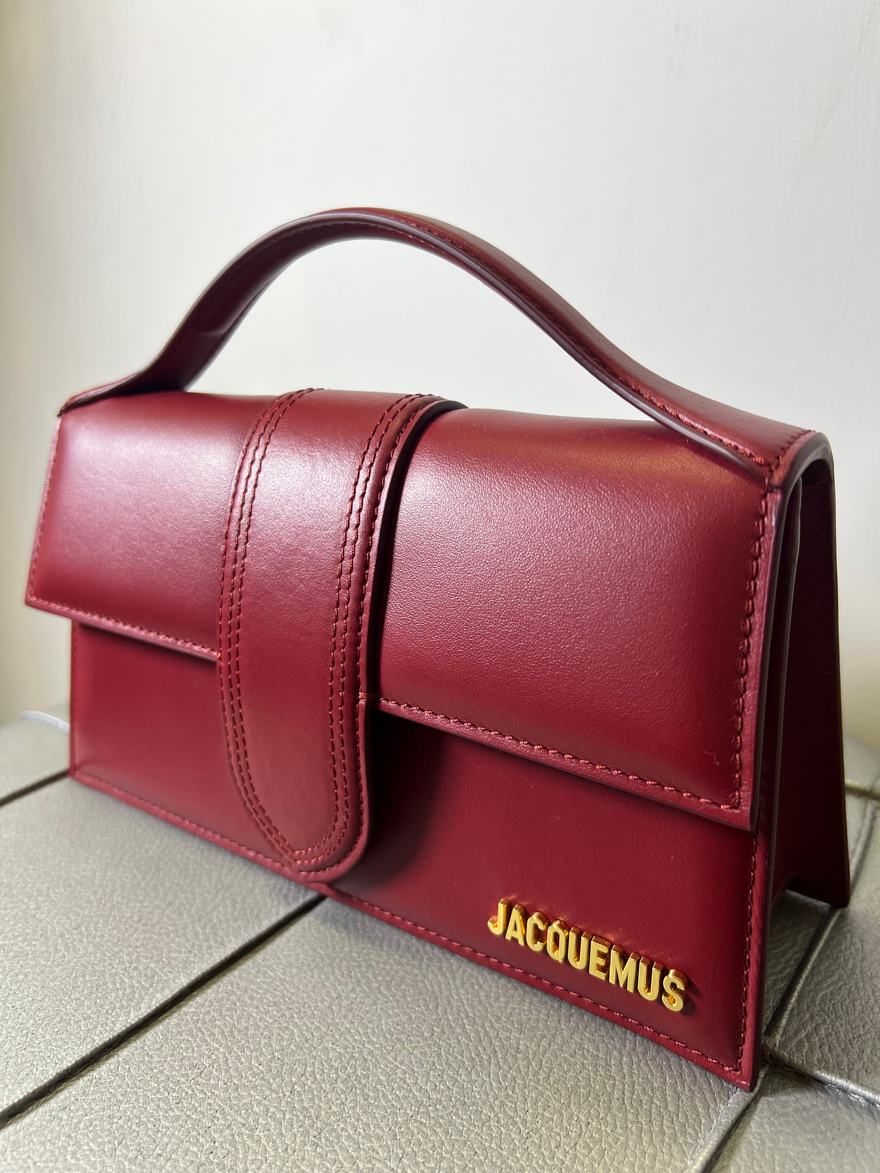 Jacquemus la grand bambino bordeaux