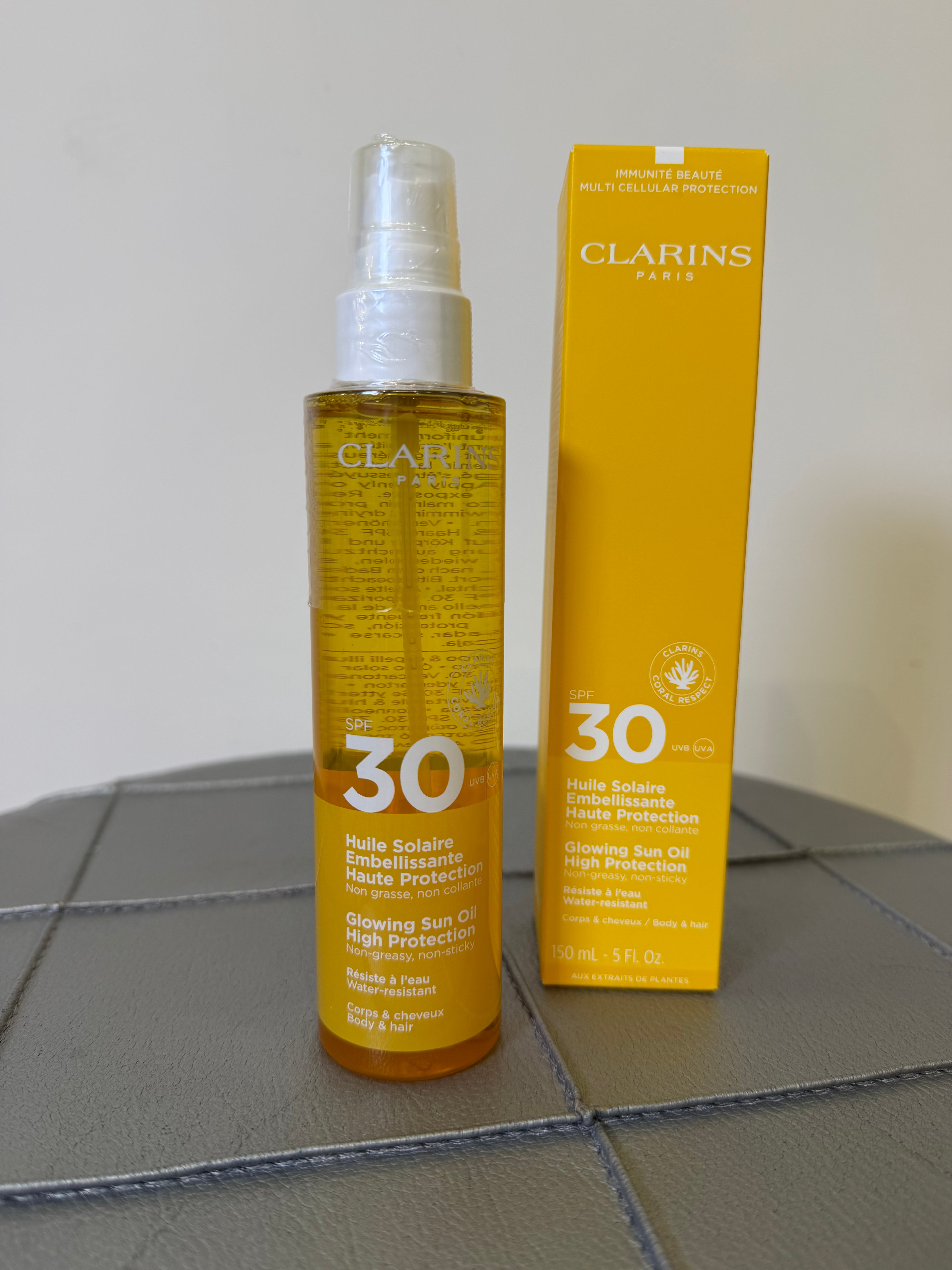 Clarins solare olio protezione spf30