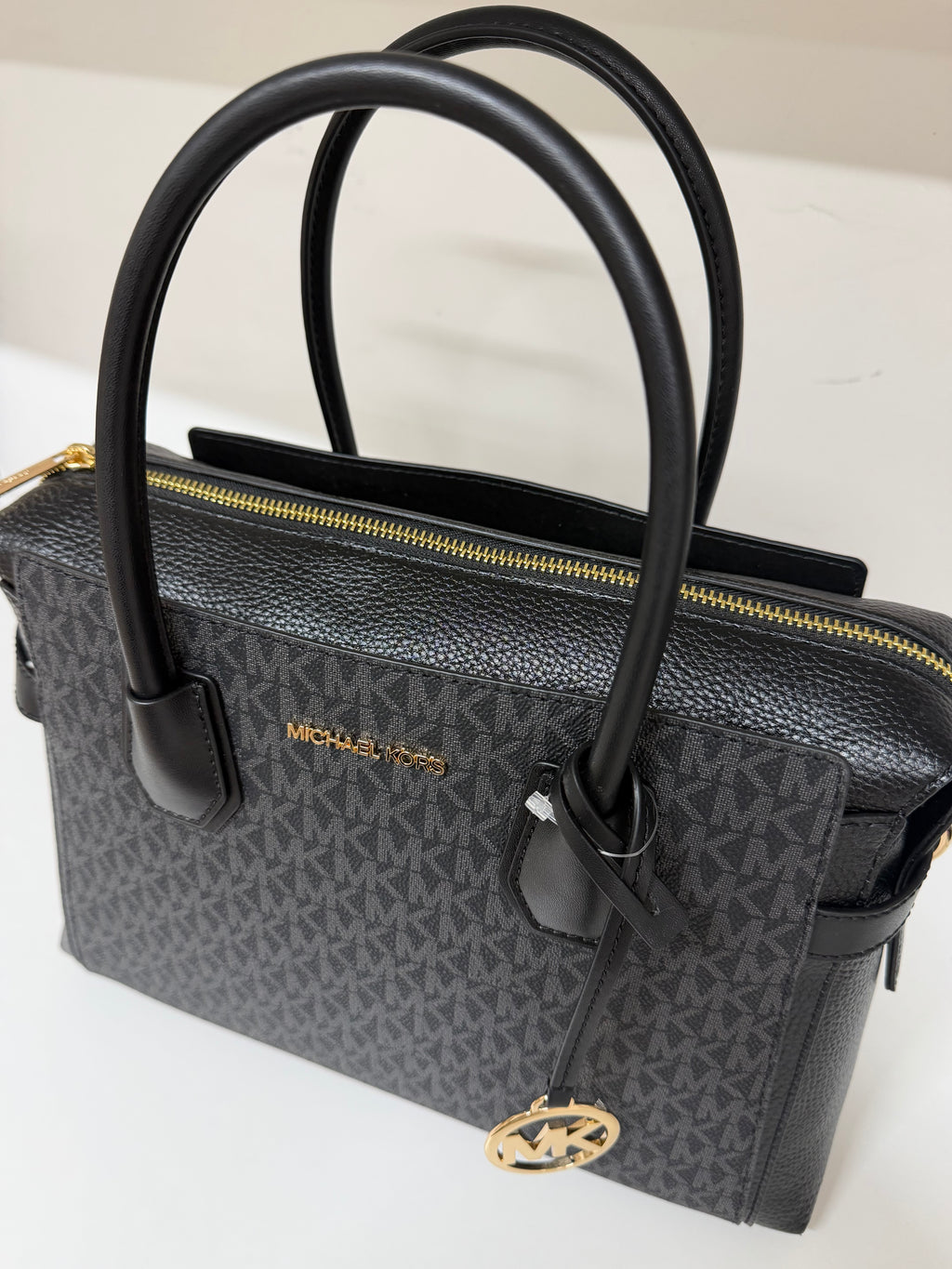 Michael Kors mercer monogram arrotondato