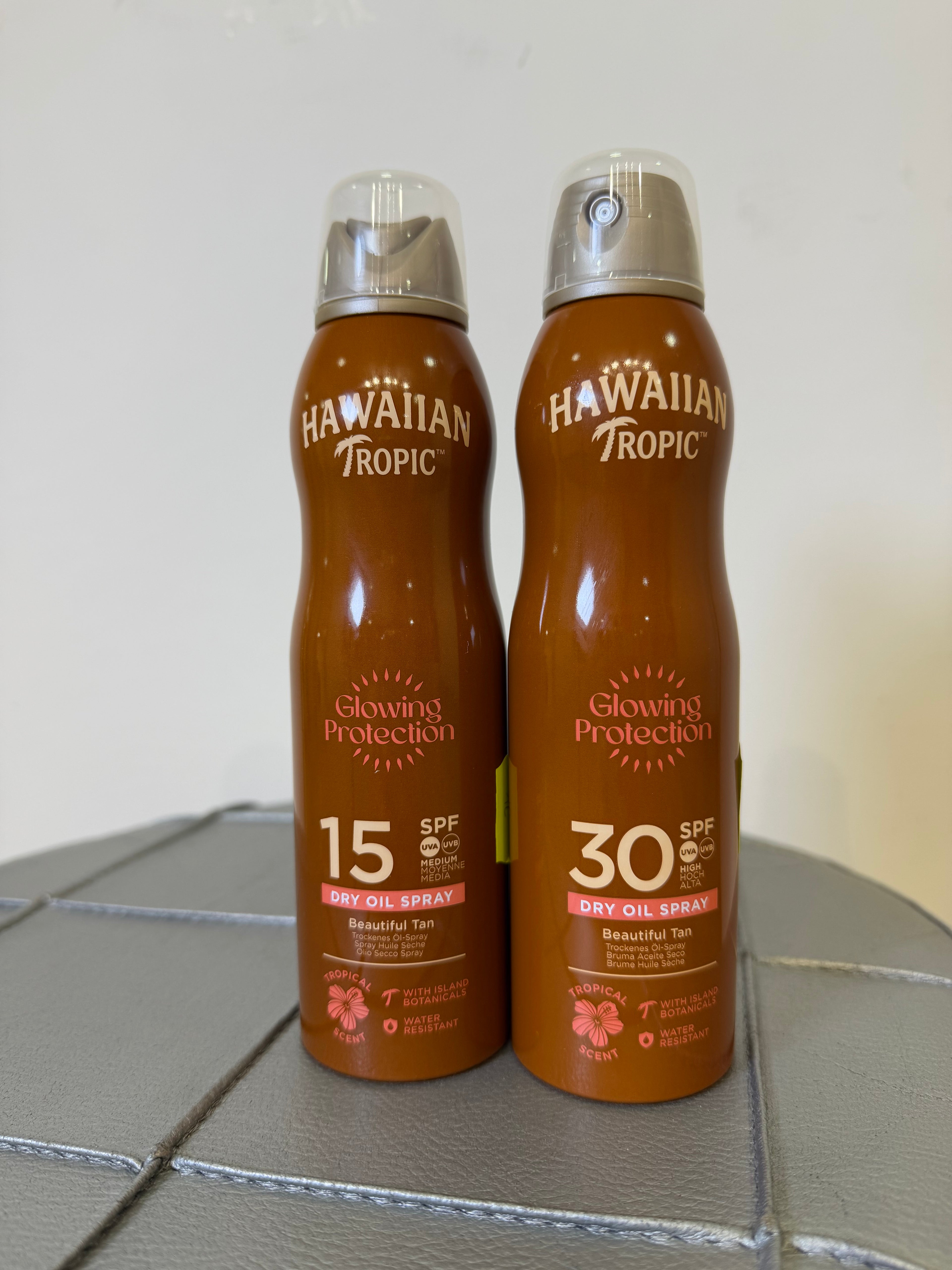 Hawaiian Tropic Glowing Protection dry oil spray