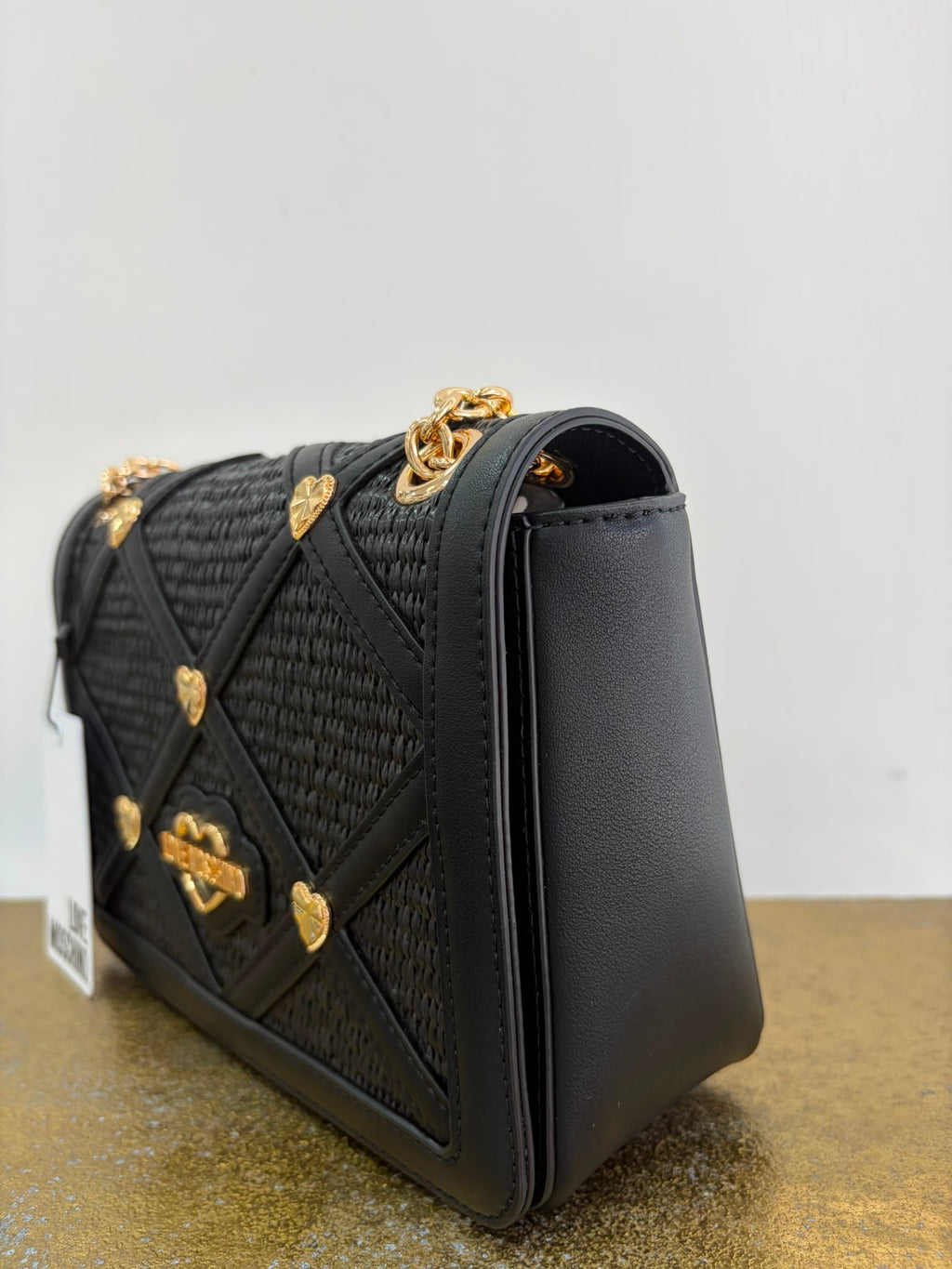 Love Moschino rafia cuore