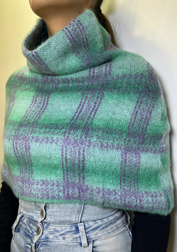 Pinko cappa mogoro mohair